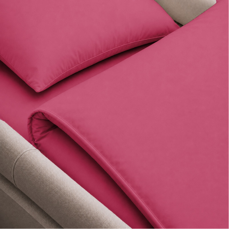 Комплект постельного белья в коляску 60*80 Satin Premium 0847 Tomato - 3