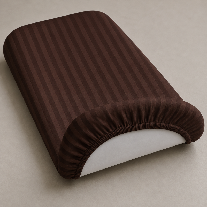 Комплект постельного белья в коляску 60*80 17-0617 Stripe Brown - 3