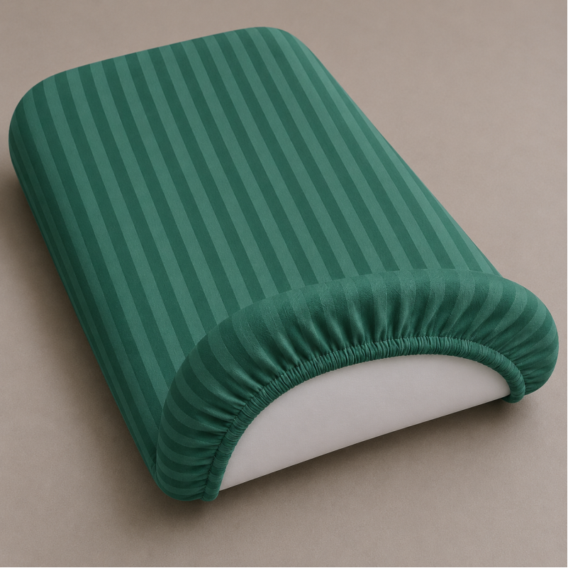 Комплект постельного белья в коляску 60*80 17-0612 Stripe Emerald - 3