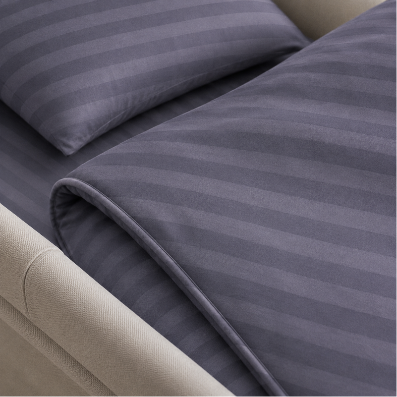 Комплект постельного белья в коляску 60*80 17-0601 Stripe Gray - 2