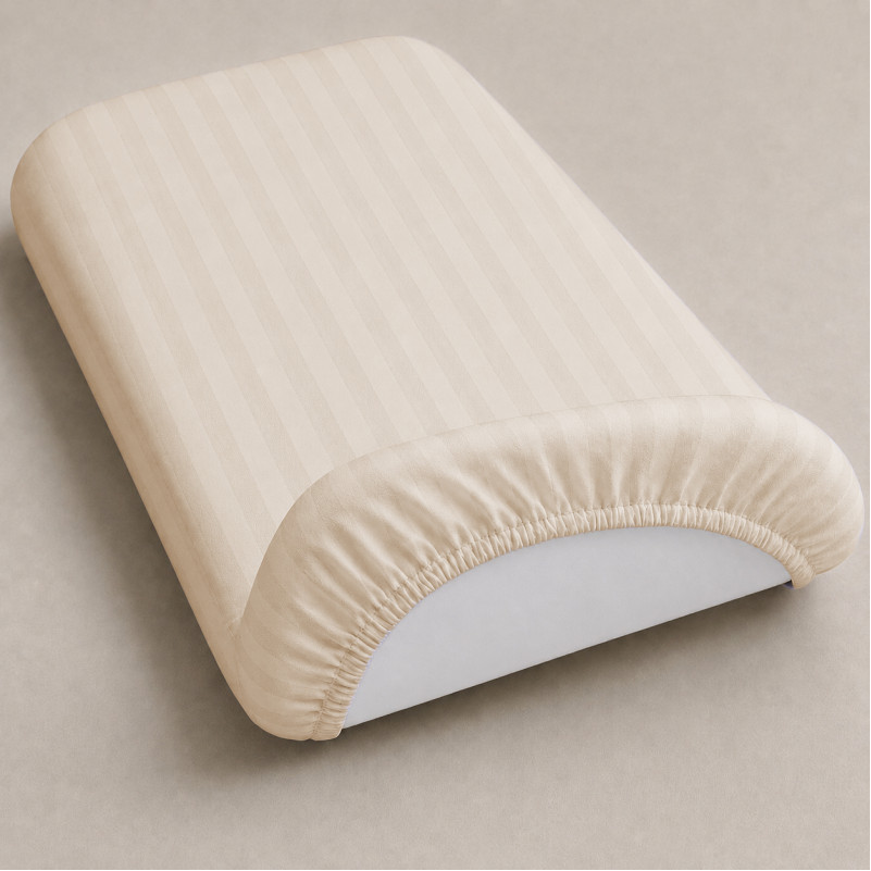 Комплект постельного белья в коляску 60*80 17-0604 Stripe Yellow - 3