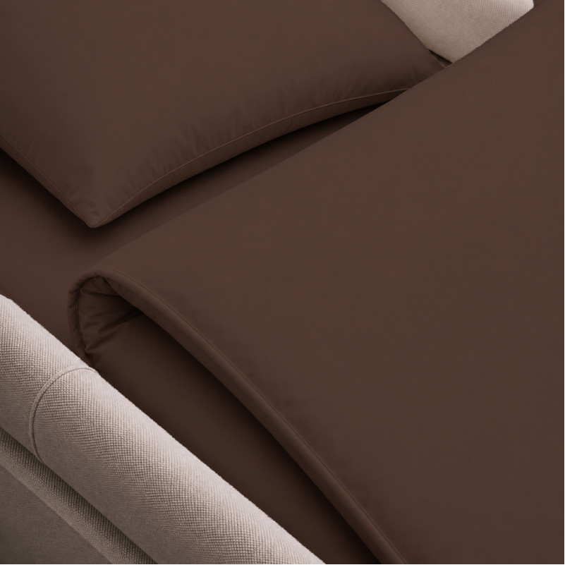 Комплект постельного белья в коляску 60*80 Фланель 003 Brown - 3