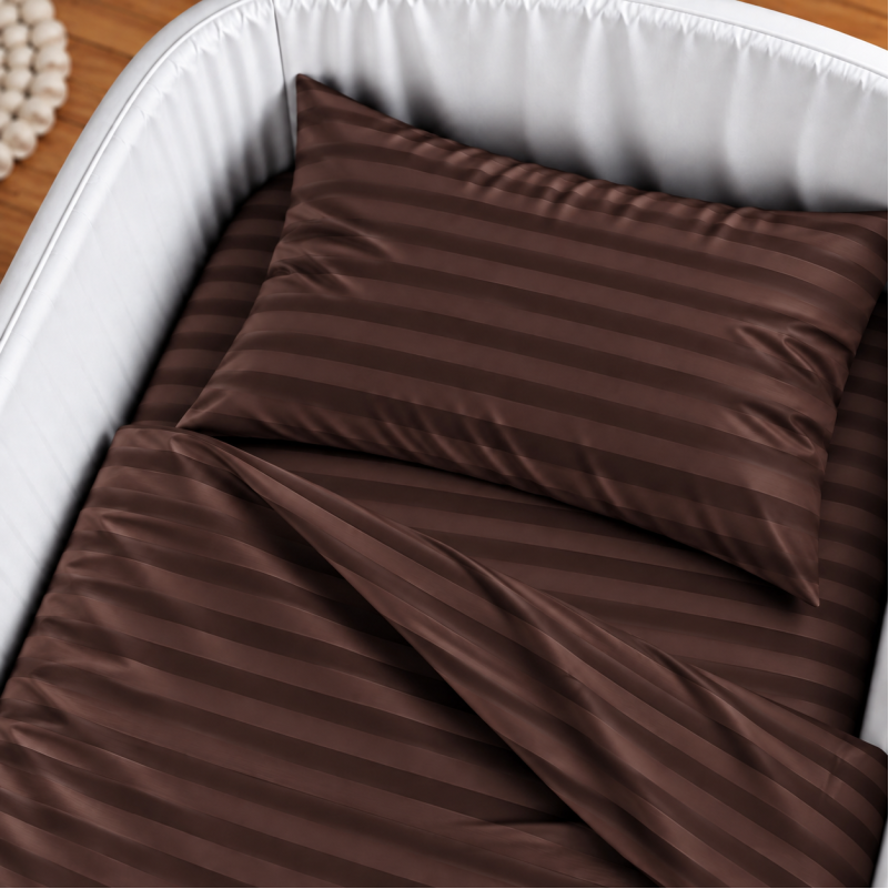Комплект постельного белья в кроватку 90*110 Satin Jacquard Lorenzo - 3