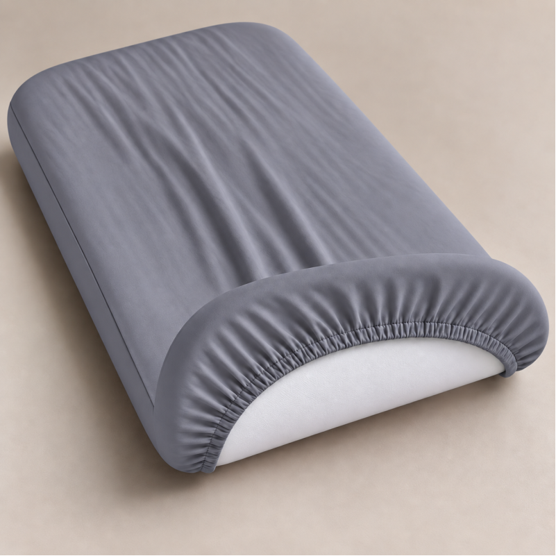 Комплект постельного белья в кроватку 90*110 Satin Light Pro 10-004 Gray - 3