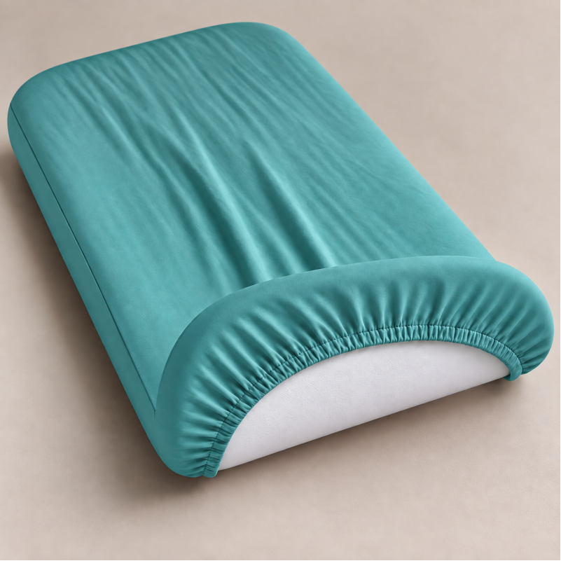 Комплект постельного белья в кроватку 90*110 Satin Light Pro 10-015 Sea wave - 3
