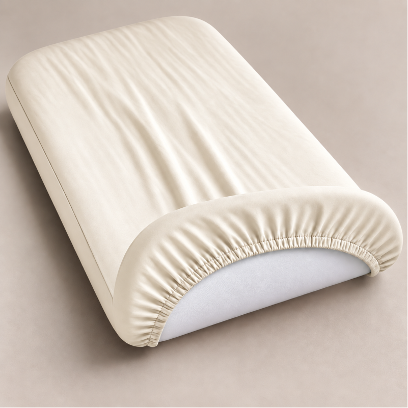 Комплект постельного белья в кроватку 90*110 Satin Light Pro 10-016 Creamy - 3