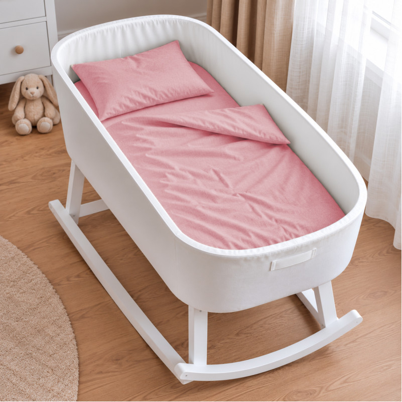 Комплект постельного белья в кроватку 90*110 Satin Premium 0165 Estella