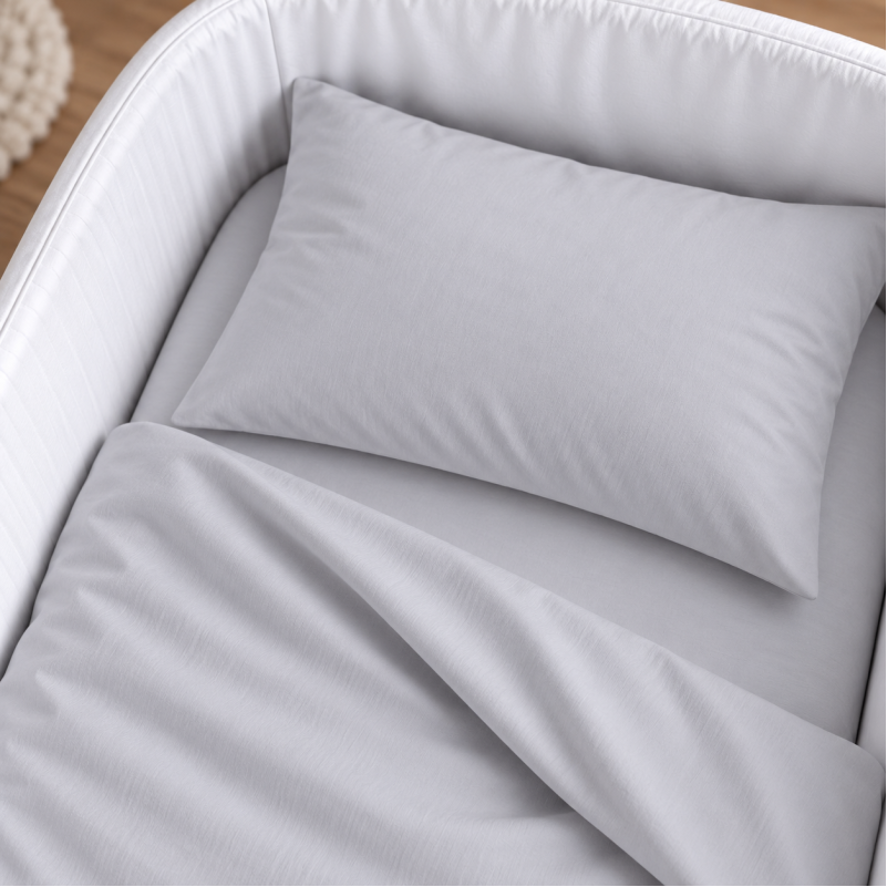 Комплект постельного белья в кроватку 90*110 Satin Premium 0251 Skyline - 2