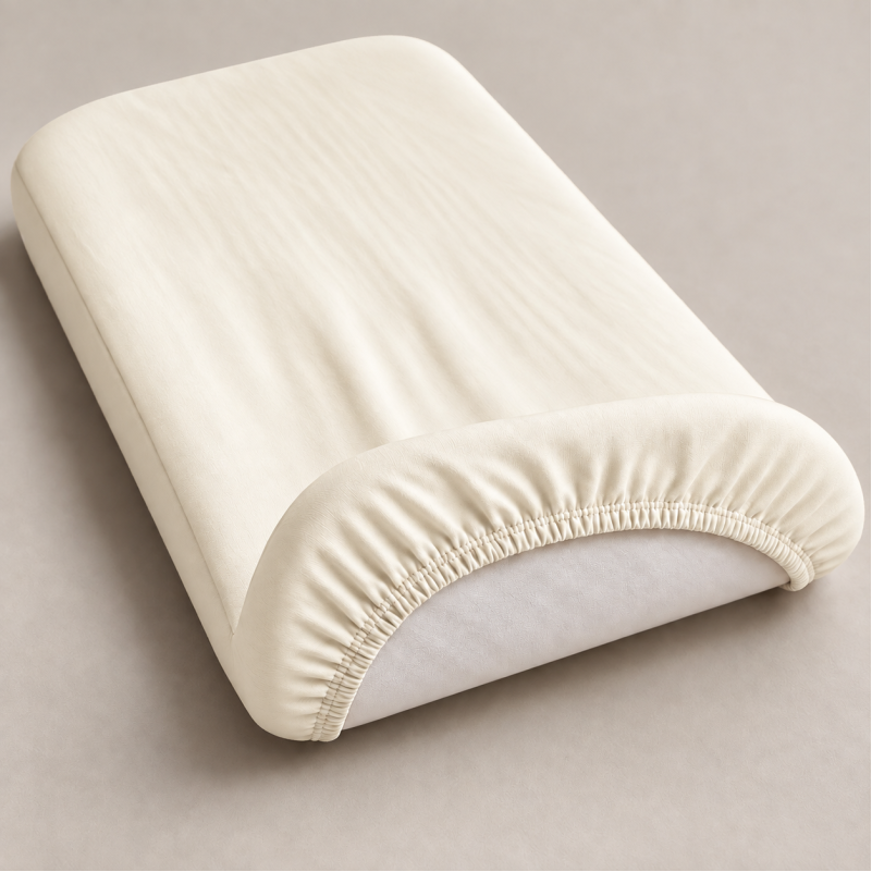 Комплект постельного белья в кроватку 90*110 Satin Premium 0840 Ivory - 3