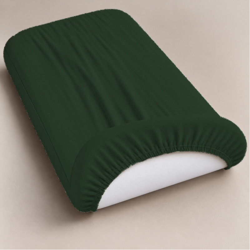 Комплект постельного белья в кроватку 90*110 Satin Premium 0844 Green Olive - 2