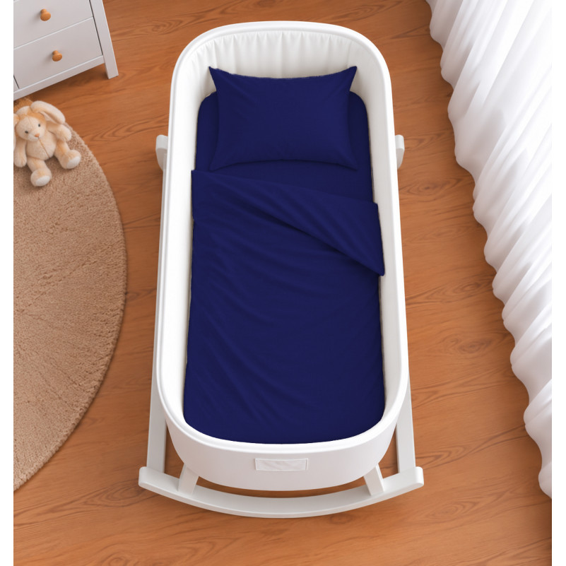 Комплект постельного белья в кроватку 90*110 Satin Premium 4052 Ocean - 1