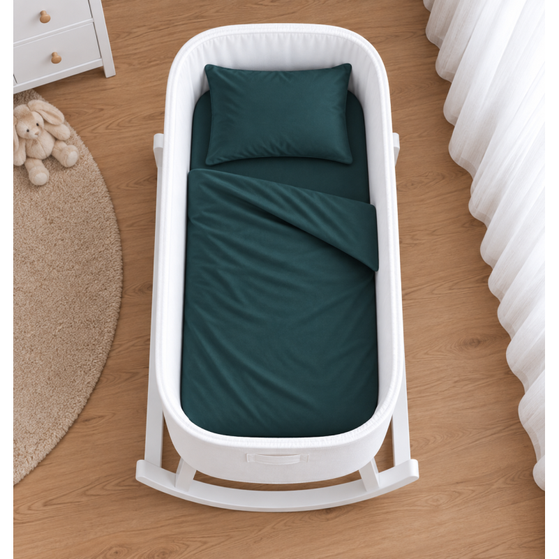 Комплект постельного белья в кроватку  90*110 Poplin Line "091 Emerald" - 1
