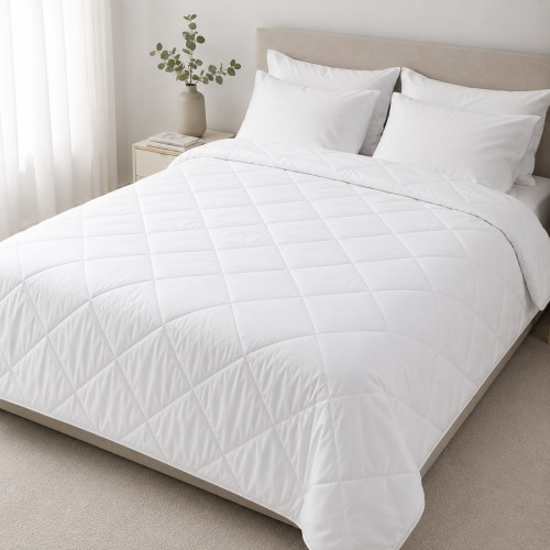 Одеяло антиаллергенное №1510 EcoSilk Loft ZigZag сатин зима
