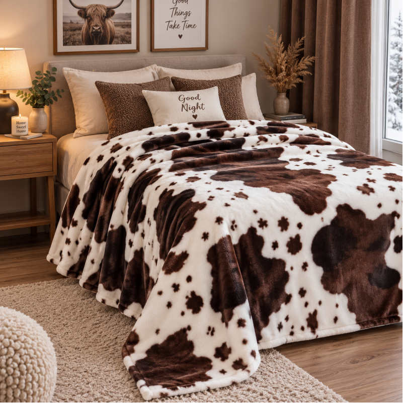 Плед "Cozy Touch" Cow