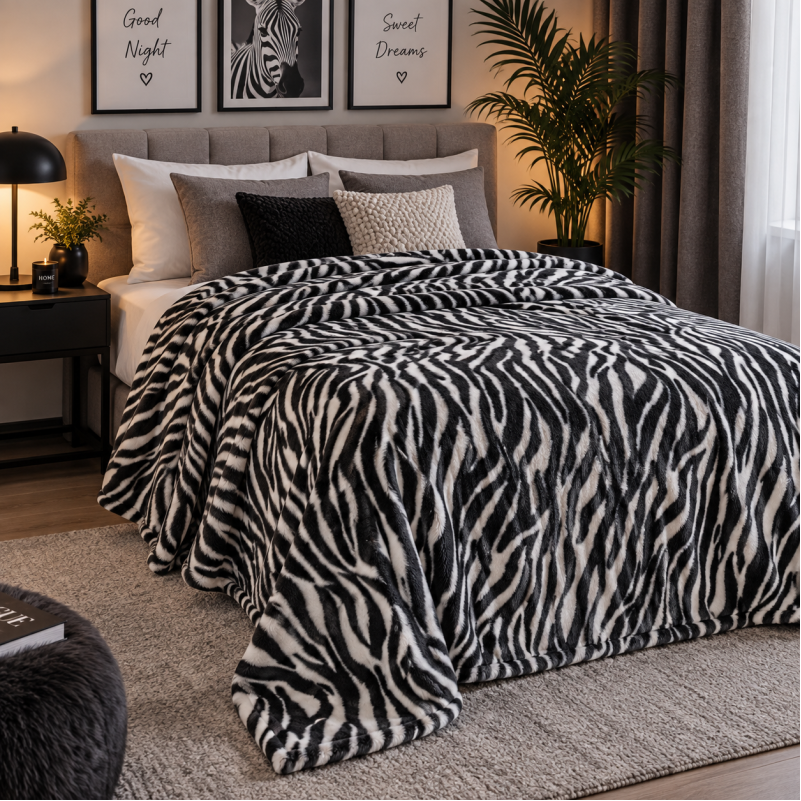 Плед "Cozy Touch" Zebra