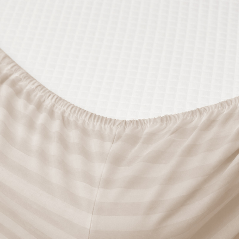 Простирадло на гумці Cotton Twill 55-0004 Santina - висота 25 см (дитячі 10 см) - 1