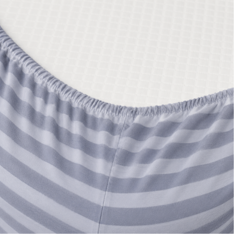 Простынь на резинке Cotton Twill 55-0008 Tranquillo - высота 25 см (детские10 см) - 1