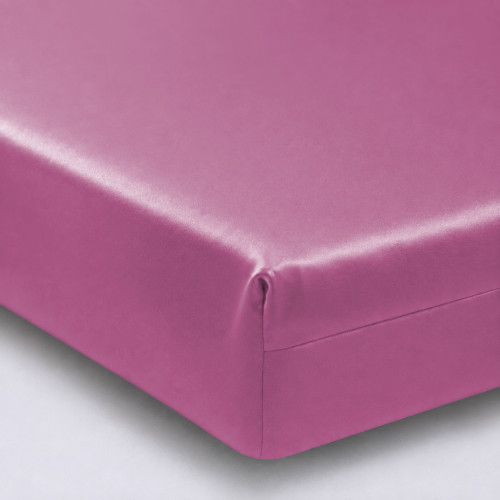 Простынь на резинке Satin Light Pro 10-020 Dusty pink  - высота 25 см (детские 10 см) - 1