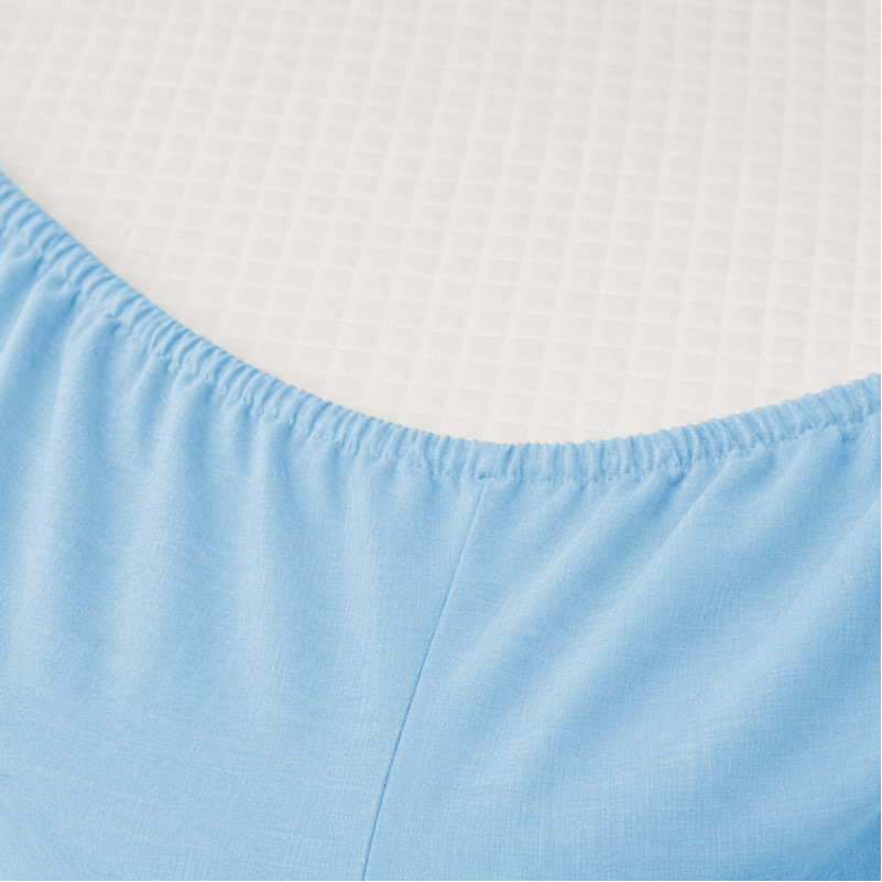 Простынь на резинке №12-4608 Clear Water Microfiber Premium - высота 25 см (детские 10 см) - 1