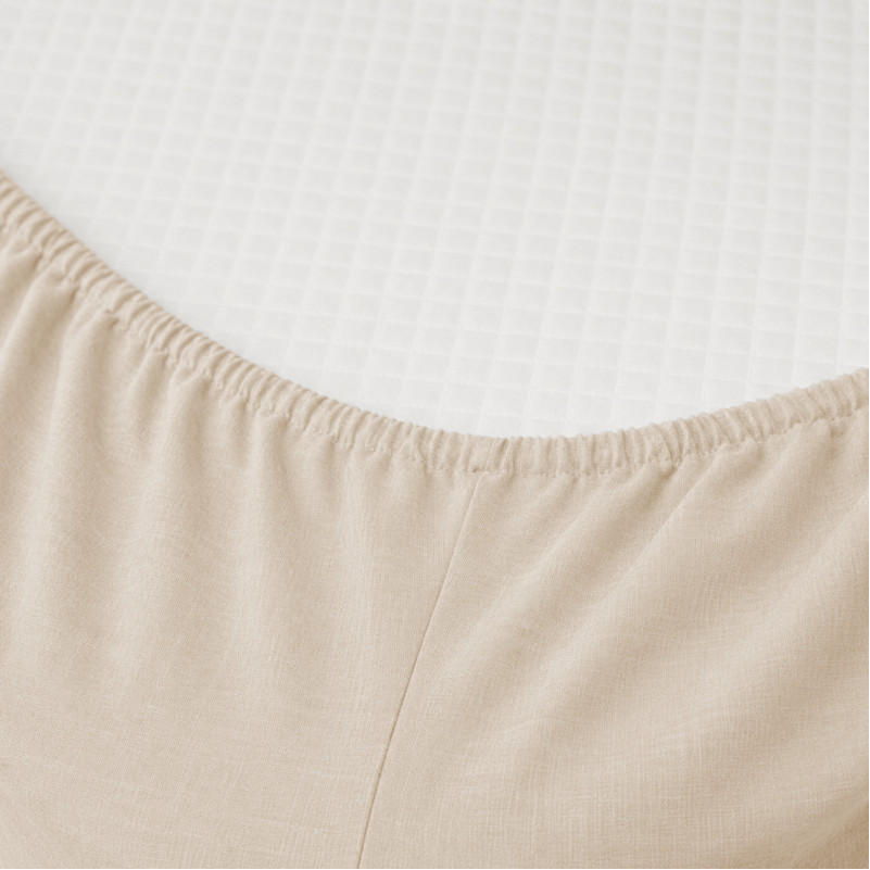 Простирадло на гумці №11-0103 Egret Microfiber Premium - висота 25 см (дитячі 10 см) - 1