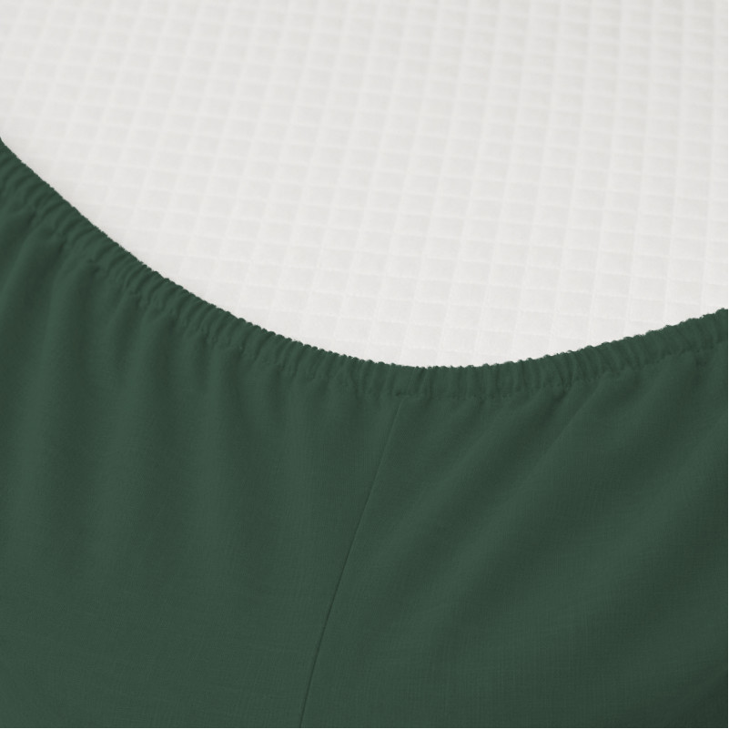 Простирадло на гумці №16-0237 Foliage Microfiber Premium - висота 25 см (дитячі 10 см) - 1