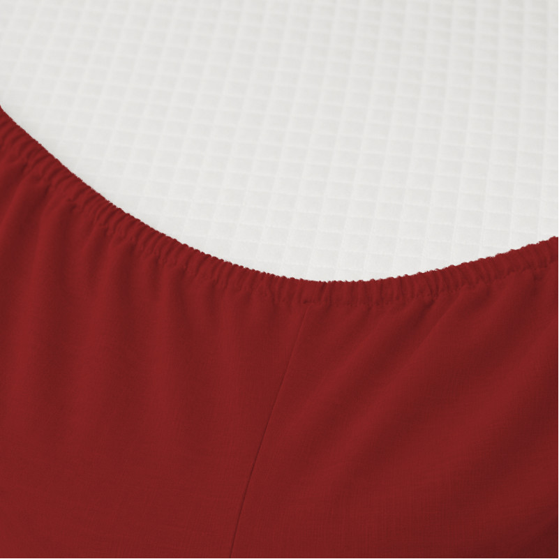 Простирадло на гумці №19-1655 Garnet Microfiber Premium - висота 25 см (дитячі 10 см) - 1