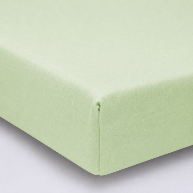 Простынь на резинке №12-0525 Luminary Green Microfiber Premium - высота 25 см (детские 10 см)