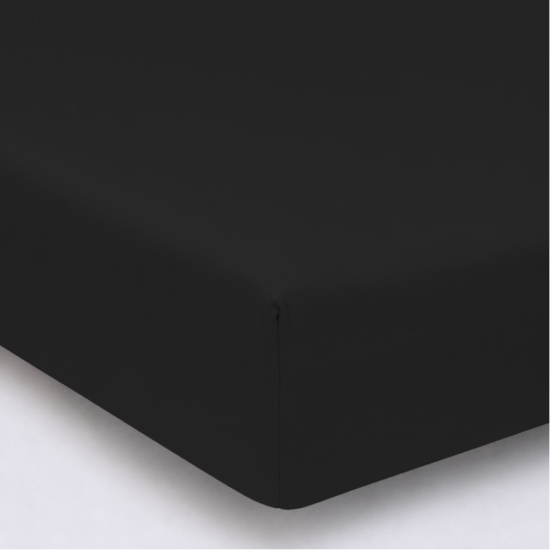 Простирадло MirSon Ranforce Elite 16-9000 Black Stone