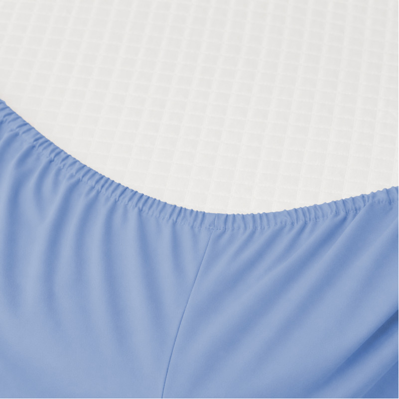 Простирадло на гумці MirSon Ranforce Elite 14-4121 Blanco - 1