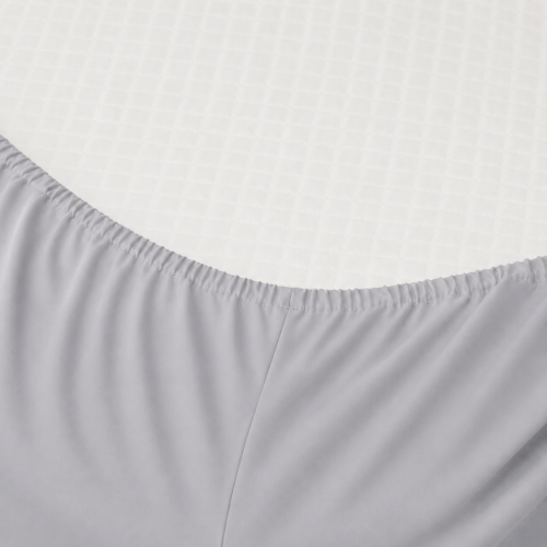 Простынь на резинке Poplin Line "054 Light Gray" - высота 25 см (детские 10 см) - 2