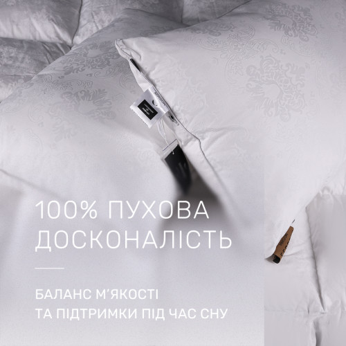 Одеяло пуховое 100% пух Premium class  №1502 Ferrero White  - 2