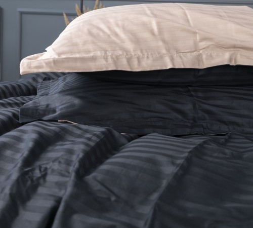 Наволочка Satin Stripe 30-0021 + 30-0004 Sleimy