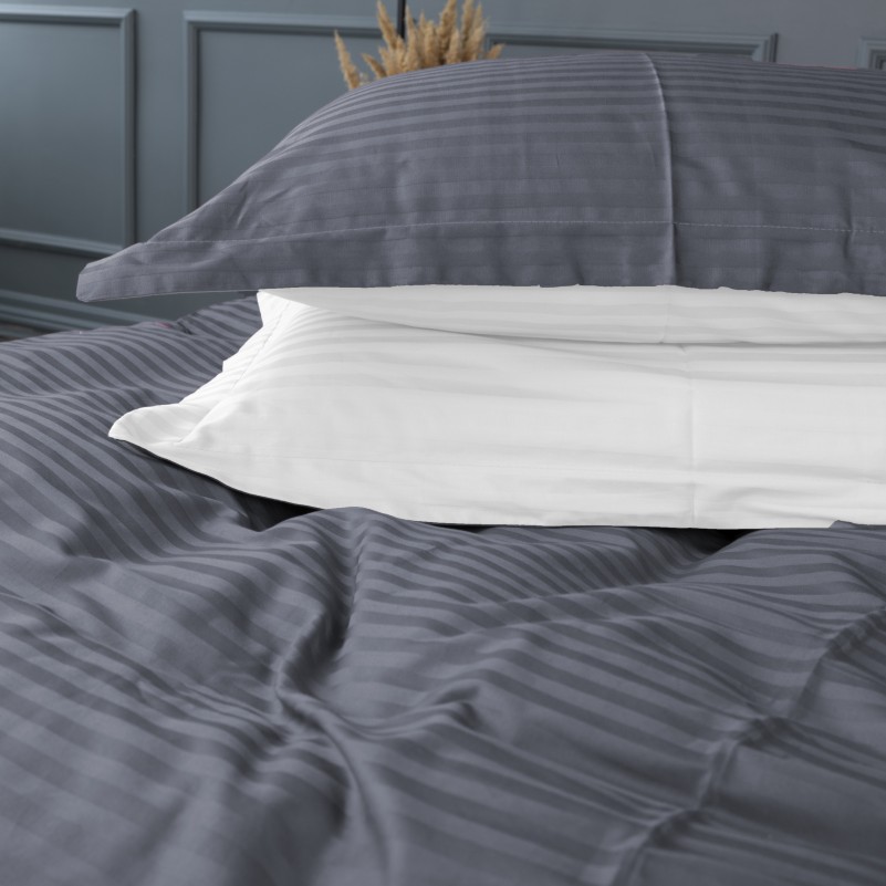 Постельное белье Satin Stripe 30-0012 + 30-0001 Vevina - 2