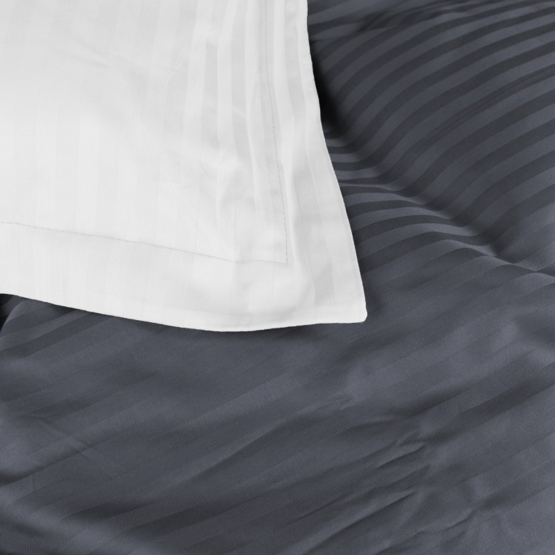 Постельное белье Satin Stripe 30-0012 + 30-0001 Vevina - 4
