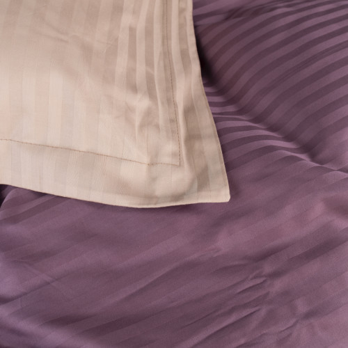 Постільна білизна Satin Stripe 30-0008 + 30-0004 Waleis - 5