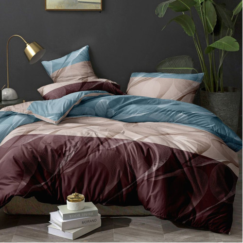 Комплект постельного белья Микрофибра принт 15-0376 Valladolin