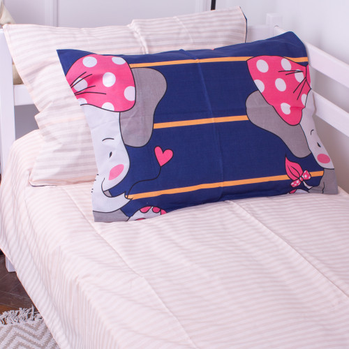 Простынь Бязь Kids Time 17-0539 Elephant - 2
