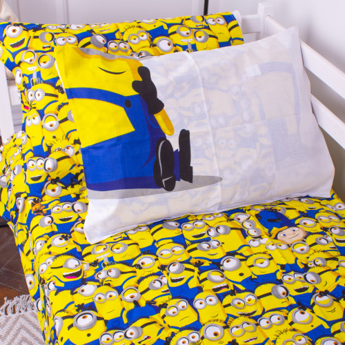 Простынь Бязь Kids Time 17-0506 Minions - 2