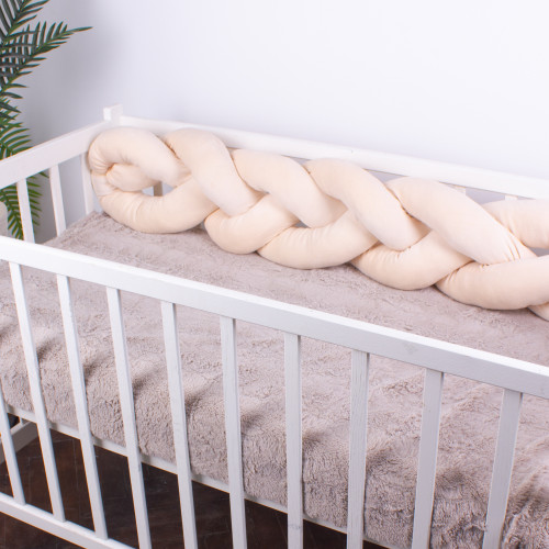 Велюровая коса Kids Time 28-0004 Cream Velvet