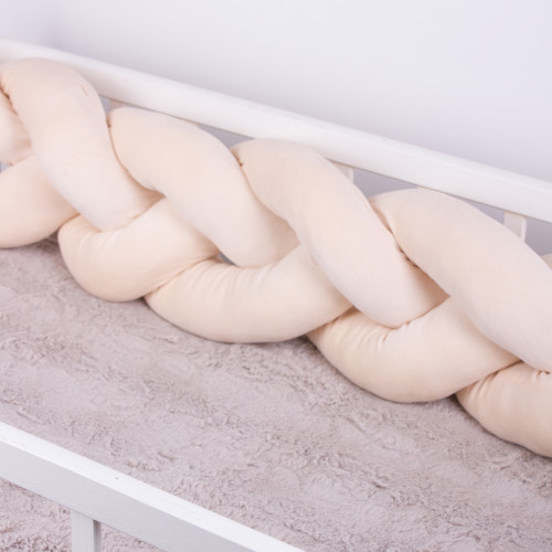Велюровая коса Kids Time 28-0004 Cream Velvet - 2