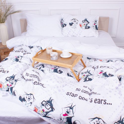 Комплект постельного белья Сатин 22-1331 No comment