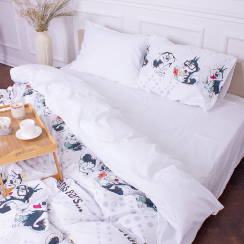 Комплект постельного белья Сатин 22-1331 No comment - 2