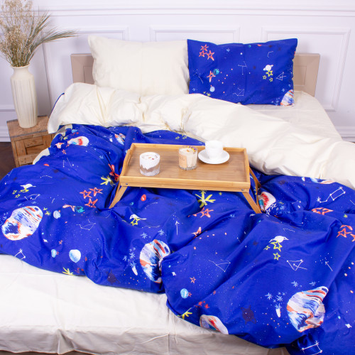 Комплект постільної білизни Сатін 22-1256 Kingfisher