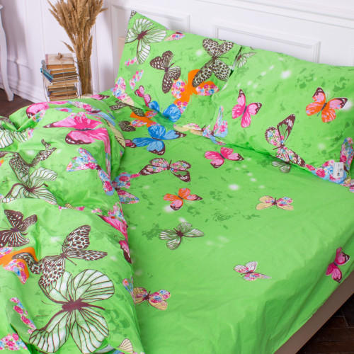 Простирадло Мікрофібра принт 15-0607 Butterflies