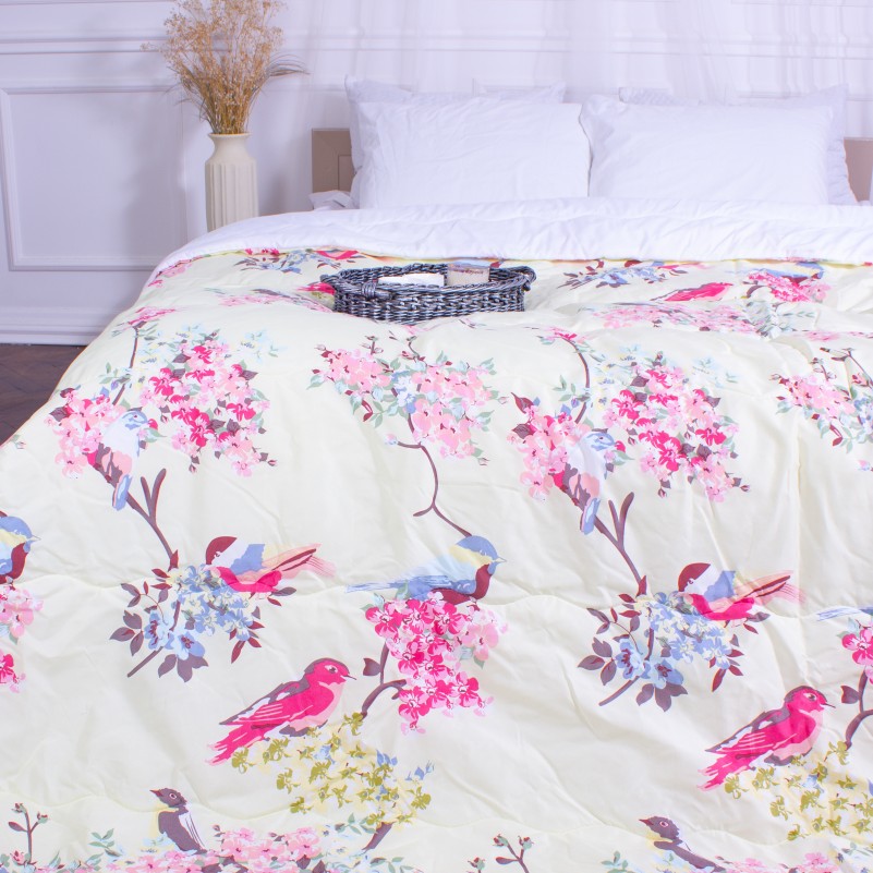 Ковдра антиалергенна літо №2842 Print Line 15-0314 Rosalinda EcoSilk