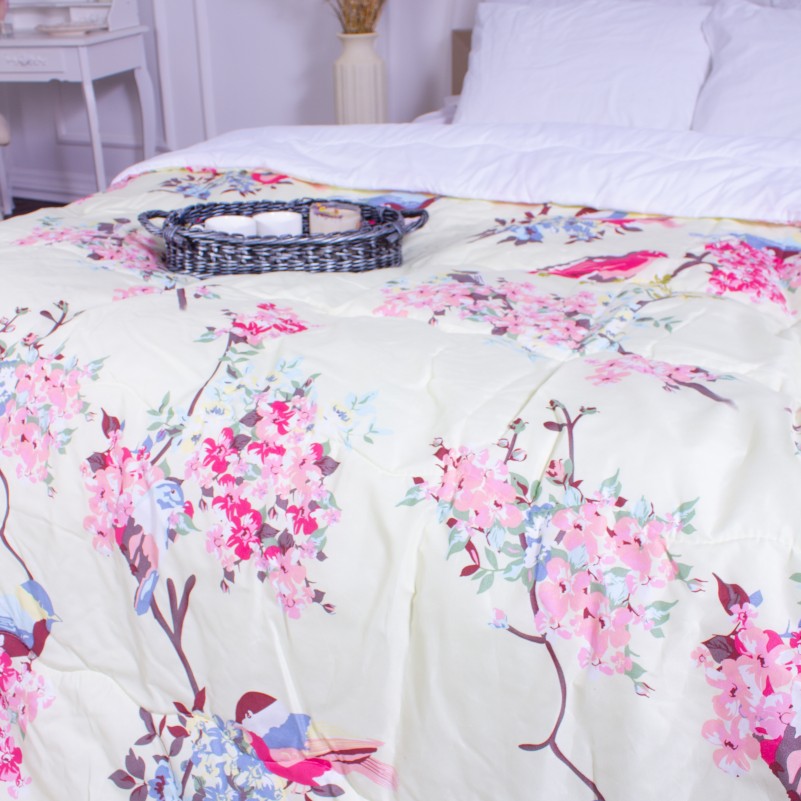 Ковдра антиалергенна літо №2842 Print Line 15-0314 Rosalinda EcoSilk - 4