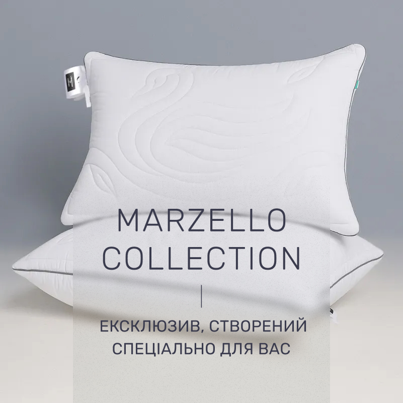 Подушка антиалергенна №509 "Marzello Collection" EcoSoft (висока) - 1