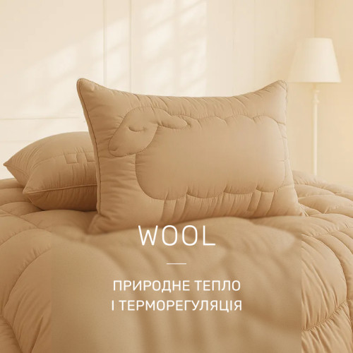 Подушка вовна №518 "Marzello Collection" Wool (висока) - 3