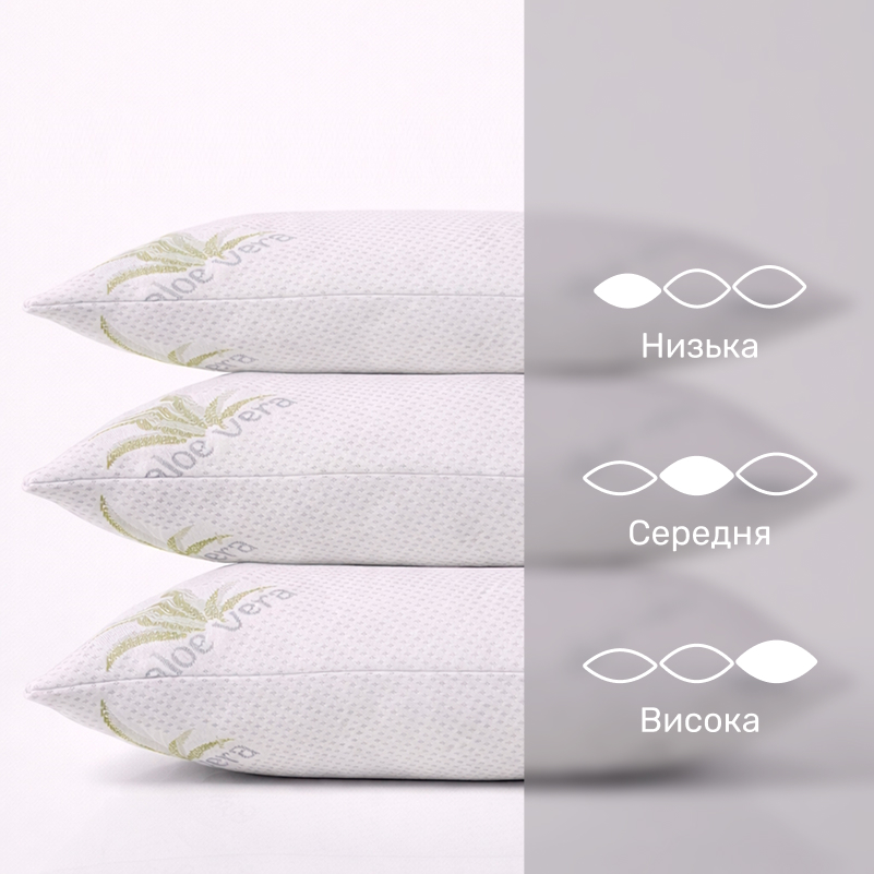 Подушка бамбуковая Dorotea №729 BamBoo трикотаж (высокая) - 3