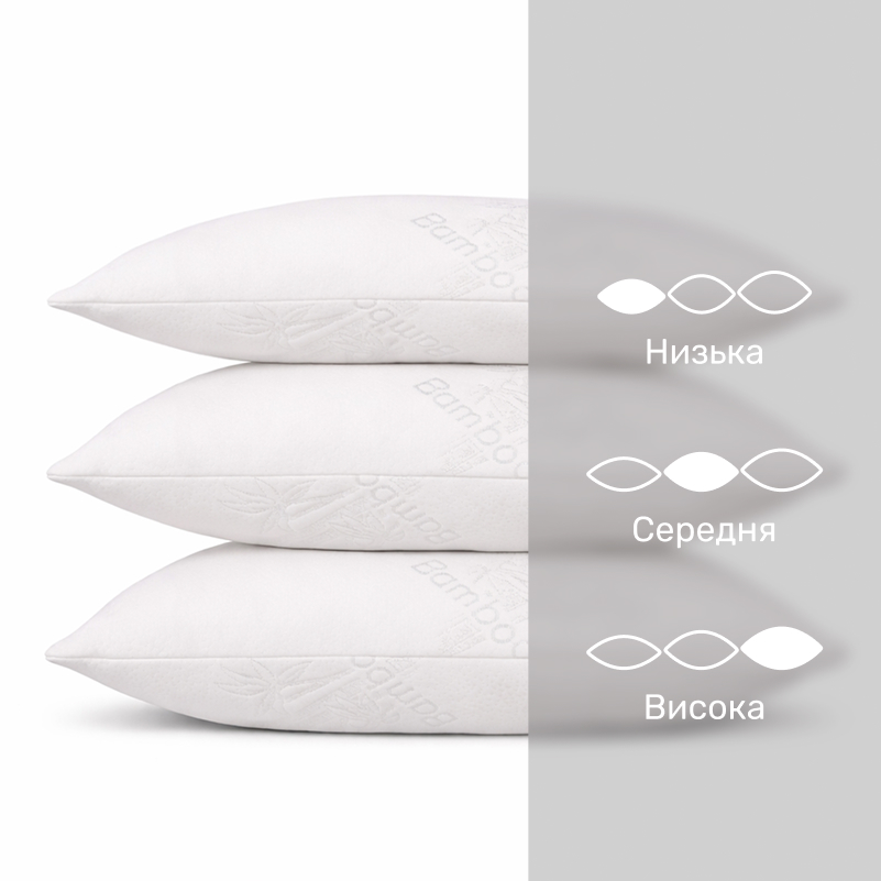 Подушка хлопковая №884 "Julia" HAND MADE (мягкая) - 3